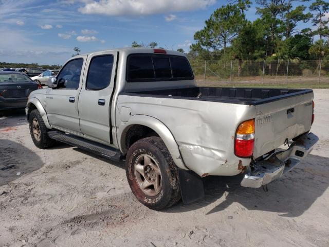 5TEGN92N73Z281831 - 2003 TOYOTA TACOMA DOUBLE CAB PRERUNNER SILVER photo 2