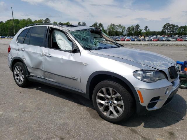 5UXZV4C50D0B04065 - 2013 BMW X5 XDRIVE35I SILVER photo 4