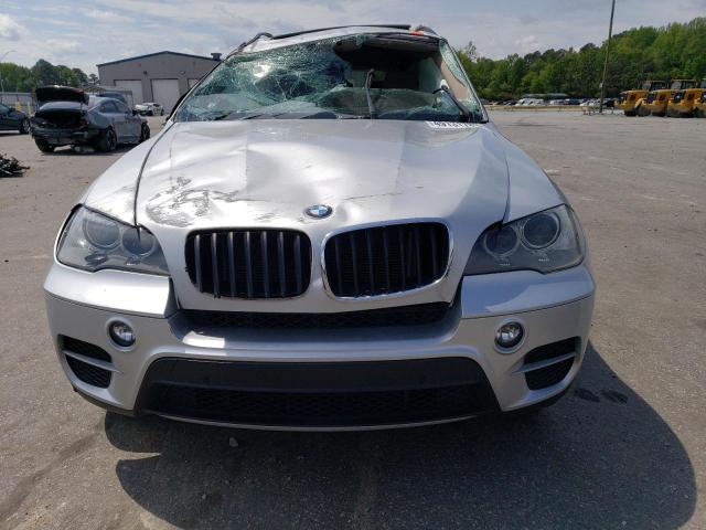 5UXZV4C50D0B04065 - 2013 BMW X5 XDRIVE35I SILVER photo 5