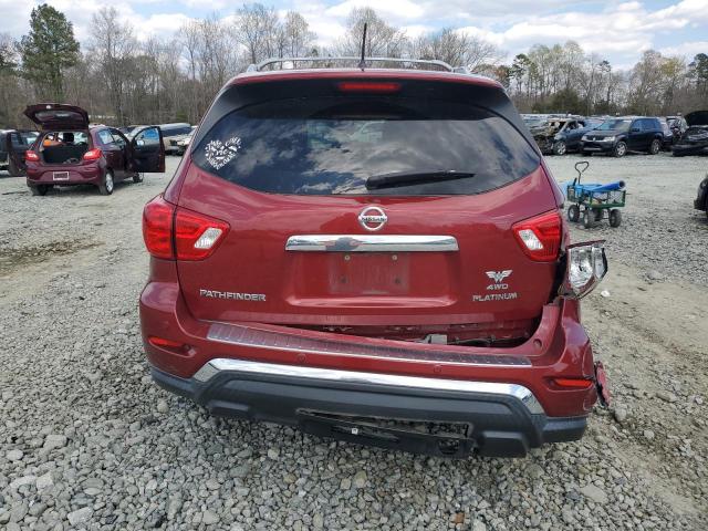 5N1DR2MM6HC646214 - 2017 NISSAN PATHFINDER S RED photo 6