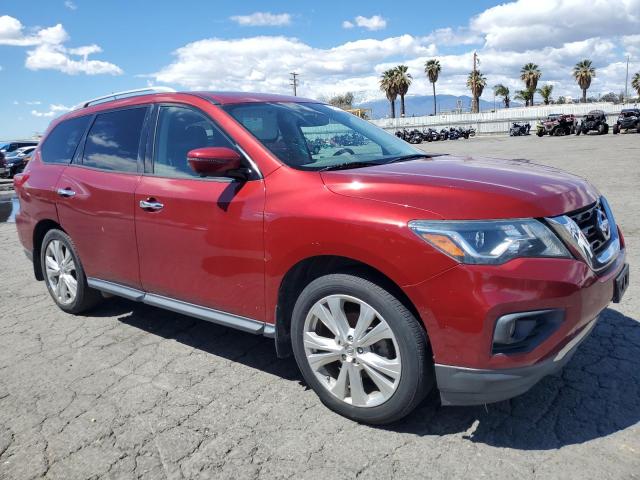 5N1DR2MN6JC611641 - 2018 NISSAN PATHFINDER S RED photo 4