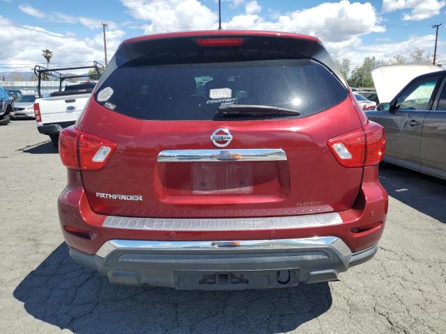 5N1DR2MN6JC611641 - 2018 NISSAN PATHFINDER S RED photo 6