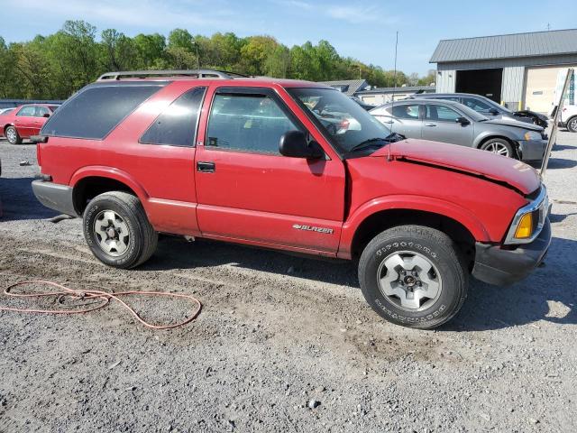 1GNCT18W8VK210397 - 1997 CHEVROLET BLAZER RED photo 4