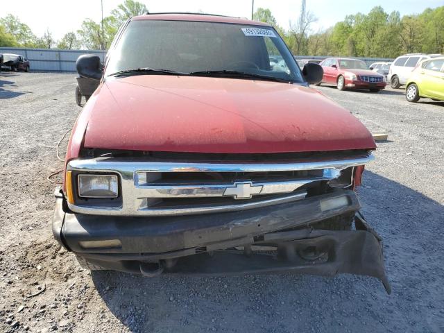 1GNCT18W8VK210397 - 1997 CHEVROLET BLAZER RED photo 5