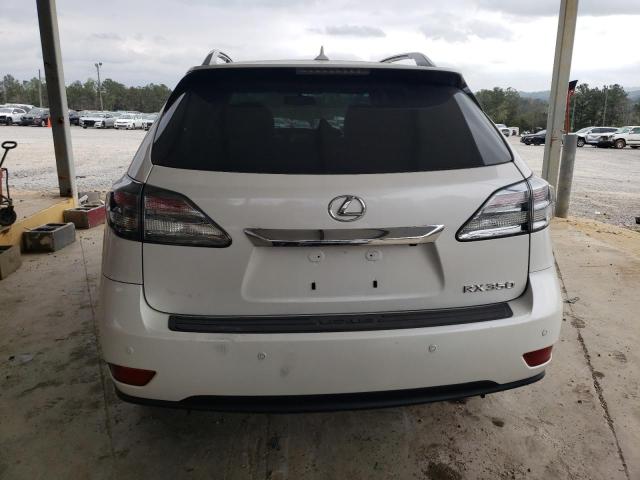 2T2BK1BAXCC149049 - 2012 LEXUS RX 350 WHITE photo 6