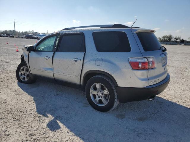 1GKKRNED2BJ255659 - 2011 GMC ACADIA SLE SILVER photo 2