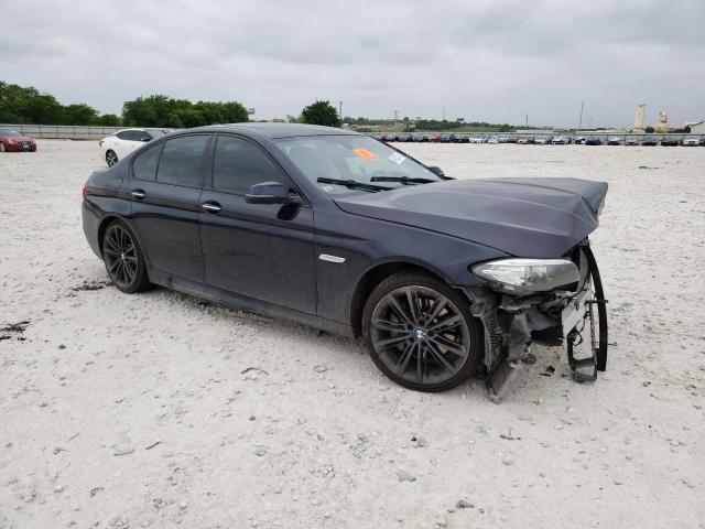 WBA5B1C54ED484507 - 2014 BMW 535 I BLUE photo 4