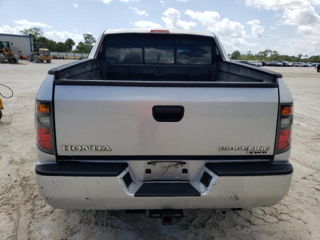 2HJYK16297H540038 - 2007 HONDA RIDGELINE RT SILVER photo 6