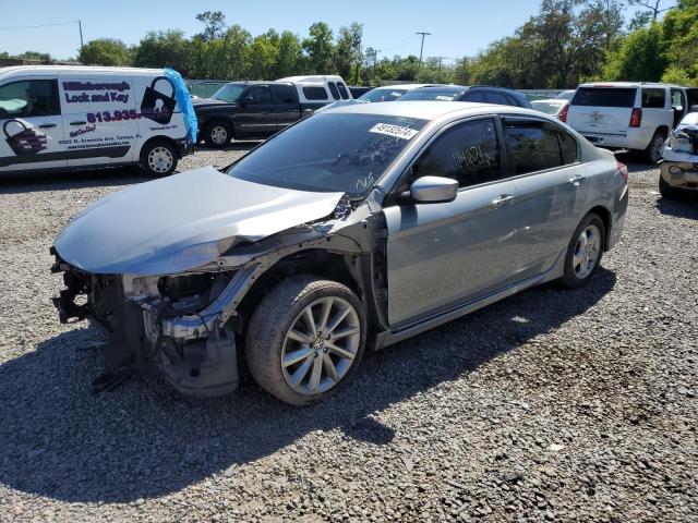 1HGCR2F56HA046683 - 2017 HONDA ACCORD SPORT SILVER photo 1