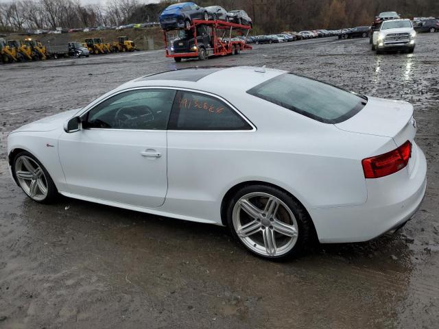 WAUVGAFR8DA012925 - 2013 AUDI S5 PRESTIGE WHITE photo 2