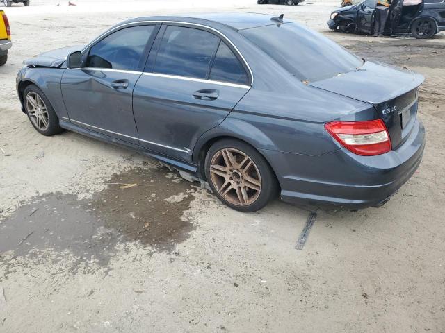 WDDGF56X49R068721 - 2009 MERCEDES-BENZ C 350 GRAY photo 2