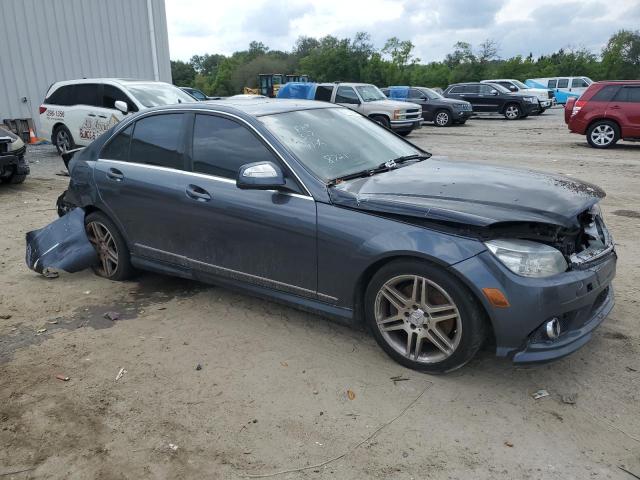 WDDGF56X49R068721 - 2009 MERCEDES-BENZ C 350 GRAY photo 4