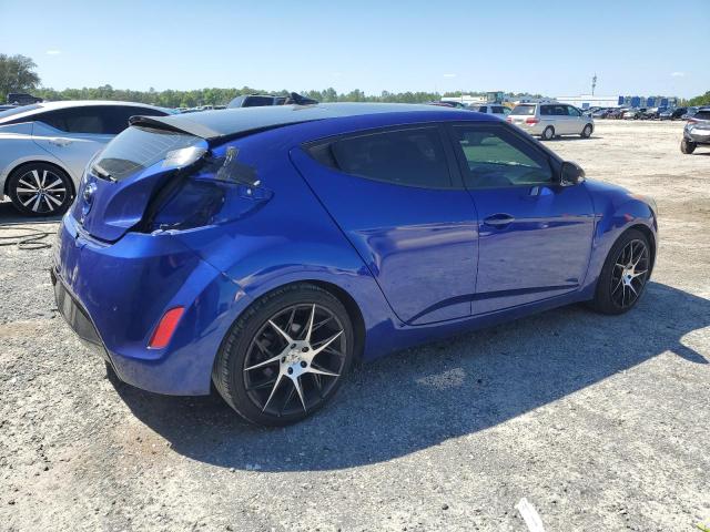 KMHTC6AD3CU028344 - 2012 HYUNDAI VELOSTER BLUE photo 3