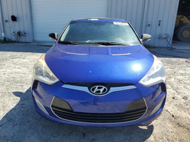 KMHTC6AD3CU028344 - 2012 HYUNDAI VELOSTER BLUE photo 5