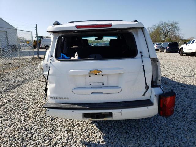 1GNSKJKC7FR222322 - 2015 CHEVROLET SUBURAN K1500 LT WHITE photo 6