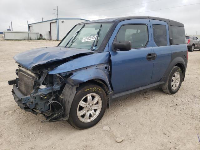 5J6YH28606L008133 - 2006 HONDA ELEMENT EX BLUE photo 1