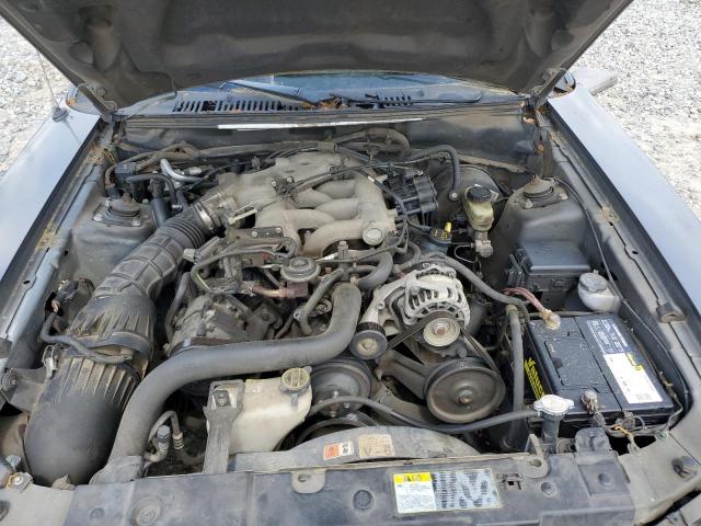 1FAFP40684F164297 - 2004 FORD MUSTANG GRAY photo 11