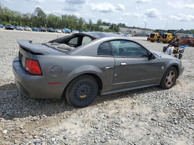 1FAFP40684F164297 - 2004 FORD MUSTANG GRAY photo 3