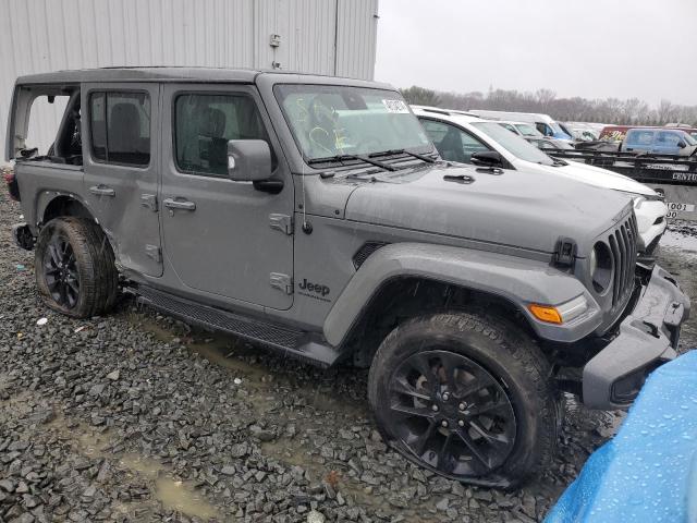 1C4HJXEG2PW694051 - 2023 JEEP WRANGLER SAHARA GRAY photo 4