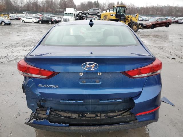 5NPD84LF1HH131731 - 2017 HYUNDAI ELANTRA SE BLUE photo 6