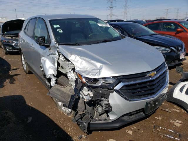 3GNAXHEV4MS147205 - 2021 CHEVROLET EQUINOX LS SILVER photo 4