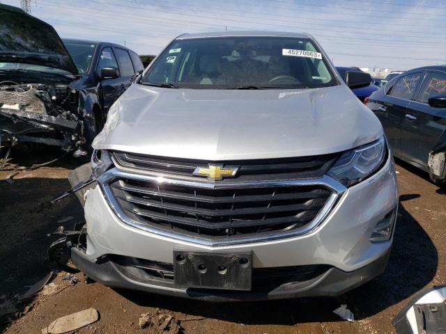 3GNAXHEV4MS147205 - 2021 CHEVROLET EQUINOX LS SILVER photo 5