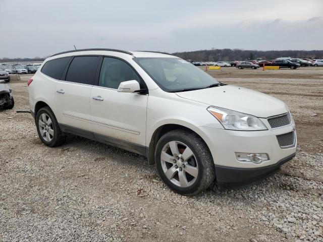 1GNKRLED4BJ149964 - 2011 CHEVROLET TRAVERSE LTZ WHITE photo 4