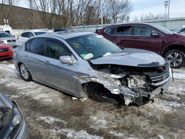 1HGCR2F87DA229725 - 2013 HONDA ACCORD EXL SILVER photo 4