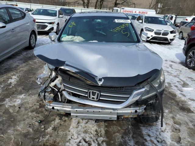 1HGCR2F87DA229725 - 2013 HONDA ACCORD EXL SILVER photo 5