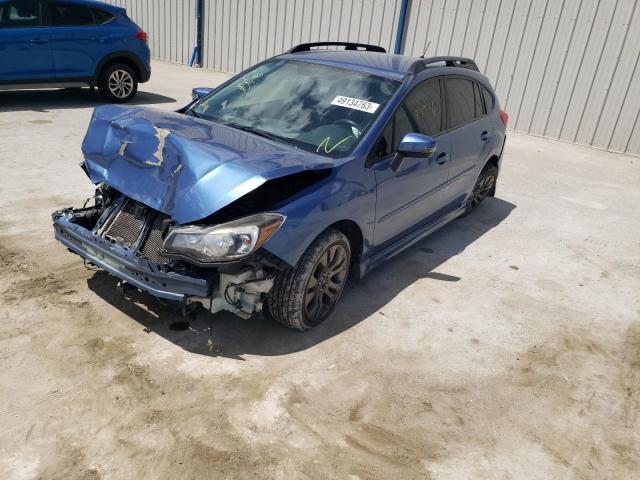 JF1GPAP62G9268831 - 2016 SUBARU IMPREZA SPORT PREMIUM BLUE photo 1