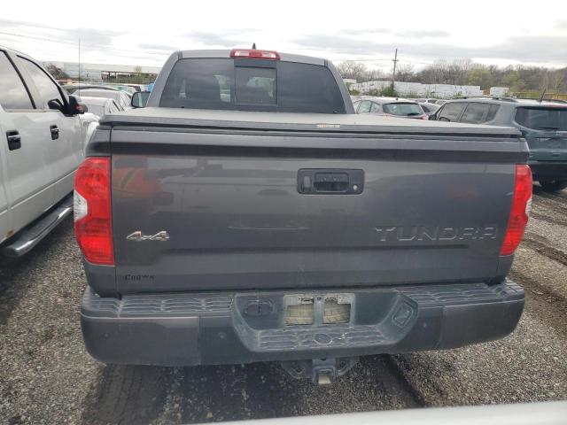 5TFUY5F17MX045697 - 2021 TOYOTA TUNDRA DOUBLE CAB SR/SR5 GRAY photo 6