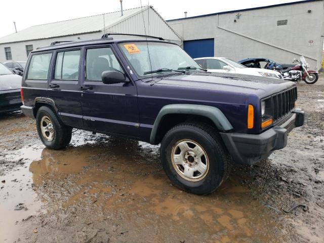 1J4FJ68S2WL208589 - 1998 JEEP CHEROKEE SPORT BLUE photo 4