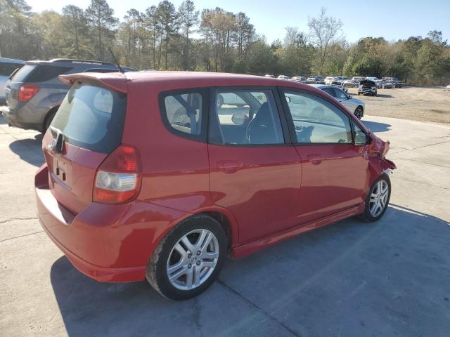 JHMGD38667S058124 - 2007 HONDA FIT S 红色 照片 3