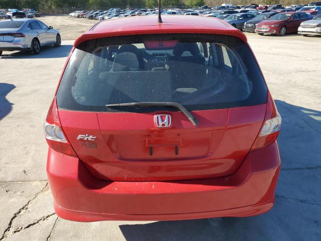 JHMGD38667S058124 - 2007 HONDA FIT S 红色 照片 6
