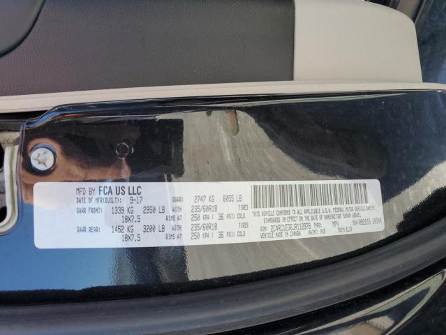 2C4RC1EG6JR112979 - 2018 CHRYSLER PACIFICA TOURING L PLUS BLACK photo 12