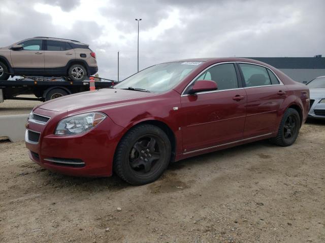 1G1ZH57B58F289219 - 2008 CHEVROLET MALIBU 1LT RED photo 1
