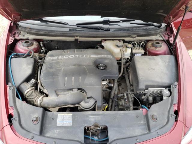 1G1ZH57B58F289219 - 2008 CHEVROLET MALIBU 1LT RED photo 11