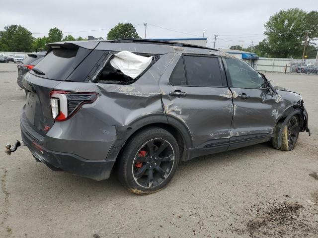 1FM5K8GC3MGB23962 - 2021 FORD EXPLORER ST GRAY photo 3