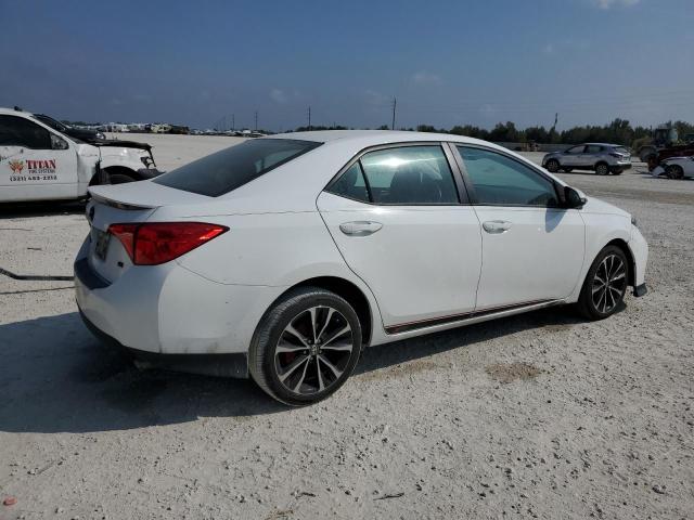 2T1BURHE8JC059466 - 2018 TOYOTA COROLLA L WHITE photo 3