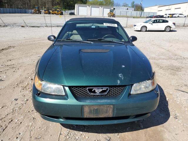 1FAFP44482F177704 - 2002 FORD MUSTANG GREEN photo 5