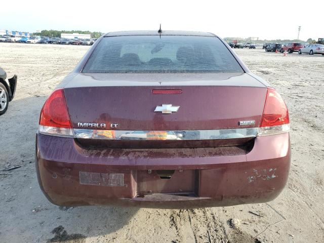 2G1WT58K379179485 - 2007 CHEVROLET IMPALA LT BURGUNDY photo 6