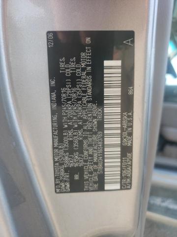 5TBRU34116S483769 - 2006 TOYOTA TUNDRA ACCESS CAB SR5 SILVER photo 12