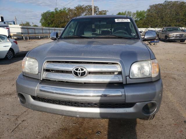 5TBRU34116S483769 - 2006 TOYOTA TUNDRA ACCESS CAB SR5 SILVER photo 5