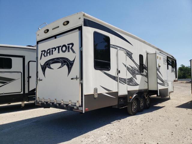 4YDF37720DR800409 - 2013 KEYSTONE RAPTOR WHITE photo 4