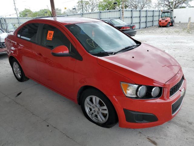 1G1JA5SH3C4170425 - 2012 CHEVROLET SONIC LS 红色 照片 4