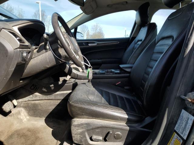 3FA6P0HD9FR152872 - 2015 FORD FUSION SE CHARCOAL photo 7