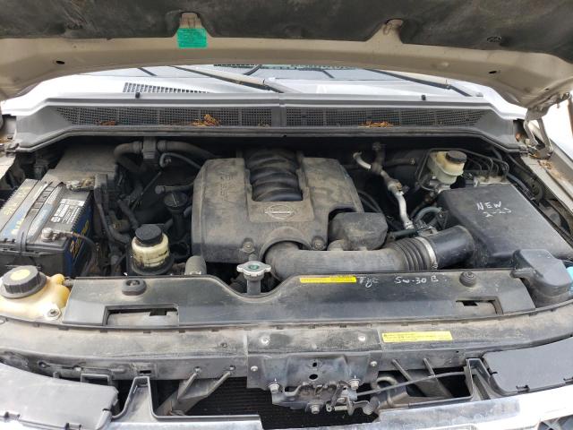 1N6BA07B26N560219 - 2006 NISSAN TITAN XE GRAY photo 11