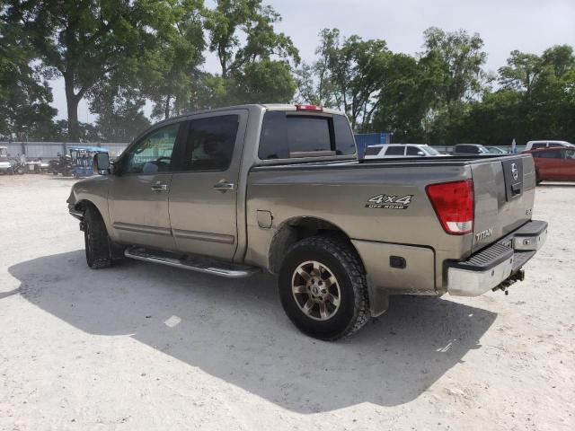 1N6BA07B26N560219 - 2006 NISSAN TITAN XE GRAY photo 2