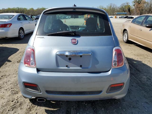 3C3CFFBR5DT636078 - 2013 FIAT 500 SPORT BLUE photo 6