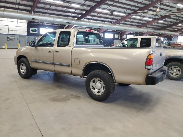 5TBBT44183S394996 - 2003 TOYOTA TUNDRA ACCESS CAB SR5 TAN photo 2